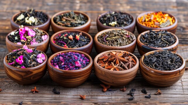 Premium loose leaf teas sourced globally for the utmost quality and flavor excellence