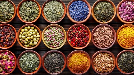 Premium loose leaf teas sourced globally for exceptional quality and rich flavor profiles