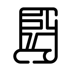 map line icon