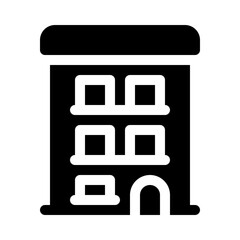 appartment glyph icon