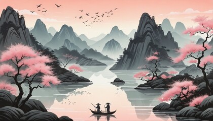 Exploring the Beauty of Nature through Traditional Art © SR07XC3