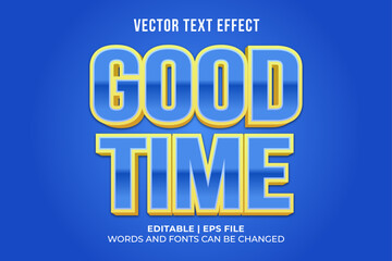 Editable 3d text effect for promotion title