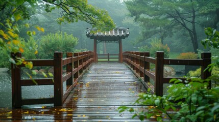 14w rainy background wallpapers, beautiful landscapes, korean culture, asian, natural beauty 