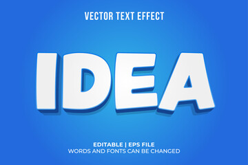 Editable 3d text effect for promotion title