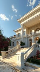 Obraz premium Grand Estate Entrance