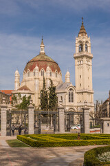 Church of San Manuel and San Benito. Madrid. Built between 1902 and 1910 in Neo-Byzantine style. Vertical view.