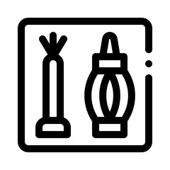 cleaning line icon