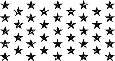 50 Stars distressed - Star-spangled glory - US Patriotic 50 Stars, us flag stars