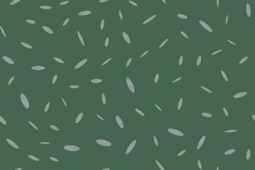 Rice Japanese Grain. Green Hand Organic Paint. White Dry Vector Seed. Rice Barley Pattern. Drawn Japanese Plant Design. Rice Plant Illustration. White Basmati Grain Background. Seed Plant Illustration