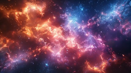 Obraz premium From below shot of wonderful vivid fireworks exploding on background of black night sky