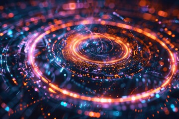 Quantum computing core, glowing with energy, intricate data streams, abstract algorithmic patterns --ar 3:2 Job ID: 8e14ac04-030a-4f53-a066-00f0480070a5