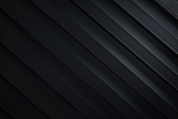 Obraz premium A modern composition of sleek diagonal black lines creating a sophisticated, minimalistic pattern.