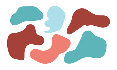 Liquid, organic blobs, y2k style squiggles, groovy doodle wavy stripes inscribed in a rectangle long banner shape. Bold scribbles, lines. Black fluid graphic design element, text background in eps 10.