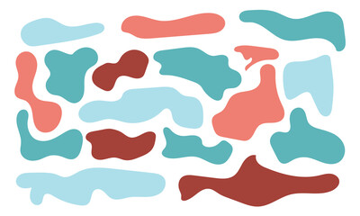 Liquid, organic blobs, y2k style squiggles, groovy doodle wavy stripes inscribed in a rectangle long banner shape. Bold scribbles, lines. Black fluid graphic design element, text background in eps 10.