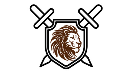 Lion shield