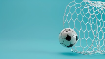 Fototapeta premium Football socer ball on football play