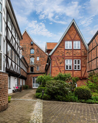 Huses in the city of Lüneburg