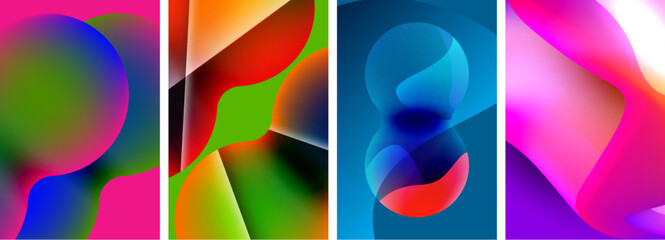 Fototapeta premium Abstract colors. Abstract backgrounds for wallpaper, business card, cover, poster, banner, brochure, header, website
