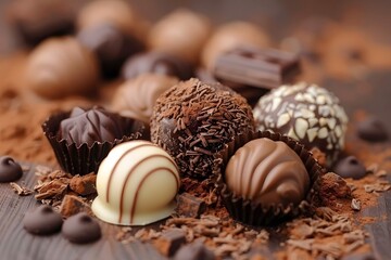 Beautiful and tasty chocolate