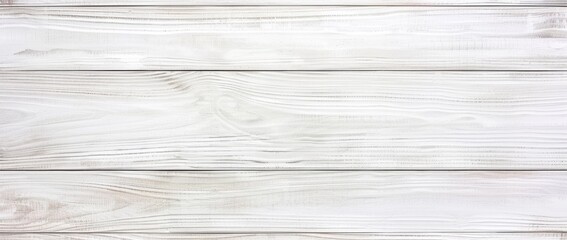Naklejka premium White wooden planks with natural patterns