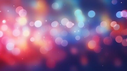 Beautiful bokeh light background, abstract blur defocused colorful background.