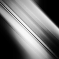Fototapeta premium Black and white stripe abstract background. Motion lines effect.