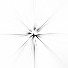 Obraz premium Black and white zoom motion effect. Abstract background.