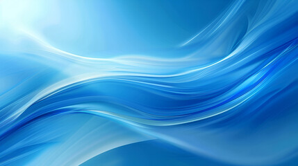 Beautiful Modern Background ,Abstract blue background , Smooth gradient waves ,Light neon blue smoke color on dark background
