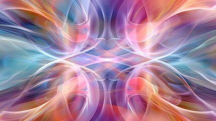 Enthralling Rainbow Burst Abstract Background