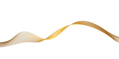 Abstract wavy lines flowing curve gradient color on background. Abstract black background colorful lines. modern wavy stripes on white background isolated.