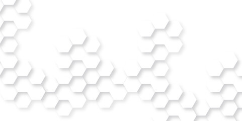 Hexagon seamless pattern. Abstract background with lines. Modern simple style hexagonal graphic concept. Background with hexagons.