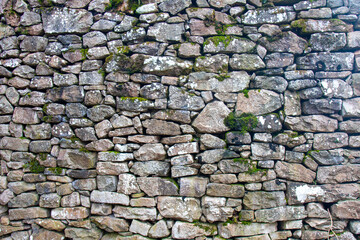 stone walls of old towns