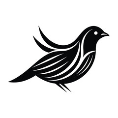 Obraz premium Bird logo design vector template