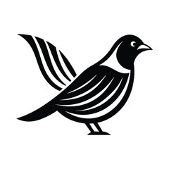 Obraz premium Bird logo design vector template