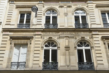 Immeuble cossu à Paris. France