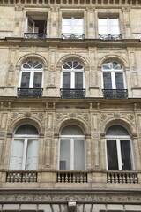 Immeuble cossu à Paris. France