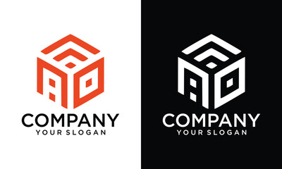 Fototapeta premium real estate company logo