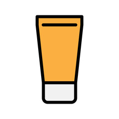 Cream tube icon