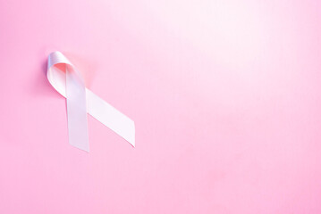 Pink breast cancer awareness background.