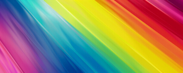 Bright background with a gradient of rainbow hues blending seamlessly.