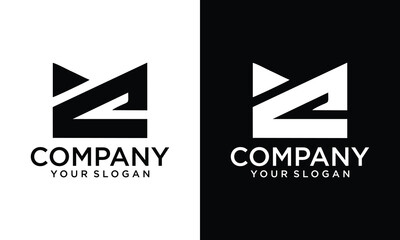 MG Letter Logo Design. Initial letters MG logo icon. Abstract letter MG M G minimal logo design template. M G letter design vector with black colors. mg logo.