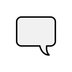 Chat bubble icon