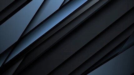 Obraz premium Modern Black and Blue Abstract Background: A Designer's Dream