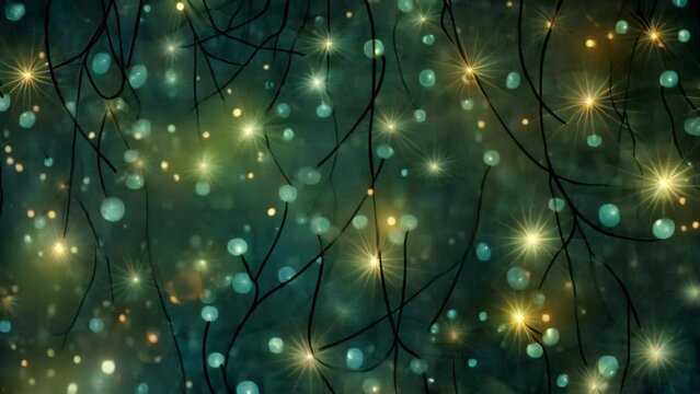 abstract christmas tree