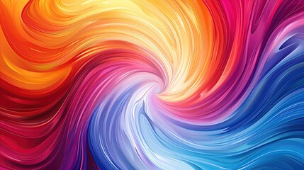 Fototapeta premium Modern Abstract Design: A Geometric Pattern with Vibrant Colors
