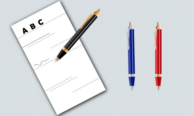 Elegant Fountain Pen Sketch