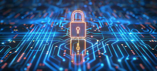 Hightech vulnerability assessment with encrypted data breaches, front view, detecting security flaws, digital tone, Monochromatic Color Scheme.