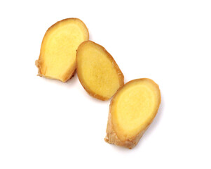 Ginger isolated on white background