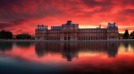 Obraz premium castle in the evening