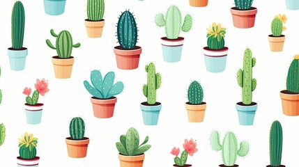 set of cactus